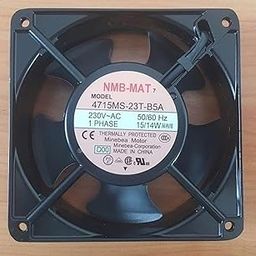 ESHMEET Lighting Hub NMB-MAT 4715MS-23T-B5A 230V AC Cooling Fan Metal,15/14W, 50/60 Hz,120 * 120 * 38-image-31