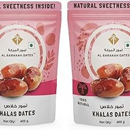 Al Barakah Dates Arabian Dates 800gram | Delicious and Nutritious Khajur/Khajoor Dryfruit | All Natural, No Preservatives, No Added Sugar, Gluten Free-image-49