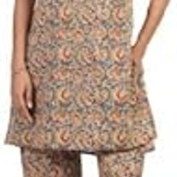 Delight Blue Kalamkari Cotton Co-ord Set for Women-image-36