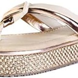 Women’s Comfortable Slip On Embellished T-Strap Flats-image-40