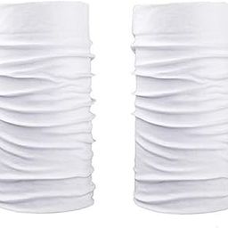 Buff Bandana COMBO Polyester Bandana, Free Size UNISEX 2-WHITE BUFF-image-105