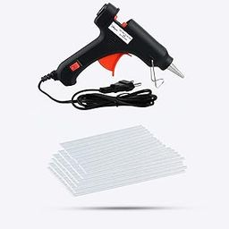 Hillgrove HGCM269M1 Electric 20W Hot Glue Gun With 60 Pcs Hot Melt Glue Stick for Craft, Art, Decoration Work Standard Temperature Corded Glue Gun (7 mm)-image-23