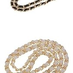 THE STYLE SUTRA 2Pieces Purse Handbag Handle Shoulder Bag Replacement Chain Bag Strap-image-47