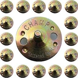 22 Yards Full Metal Cricket Shoes Spikes Nails (Golden)-18