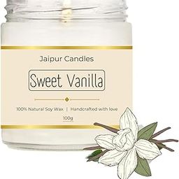 Jaipur Candles - Scented Candle | Vanilla Fragnance | Handcrafted Candle | Ideal for Gifting | Upto 20 Hours Burn Time-image-65