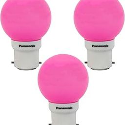 Panasonic B22 LED Pink Night Light Bulb (0.5 W, 92853PN-pk3) - Pack of 3-image-26