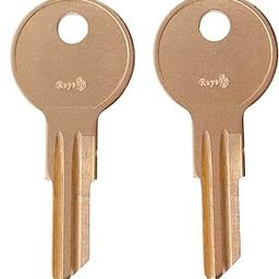 Pair of 2 HON Replacement Keys Series 101E to 255E pre Cut to Code by keys22 (125)-31
