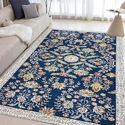 Urban Space 3D Digital Printed Luxury Chenille Carpet Rug for Living Room, Bedroom Super Soft Floor Rug with Anti Slip Backing, Modern Carpet (4ft x 6ft - CR004)-image-19