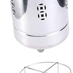Ubervia Composters - Steel | Pcs | 2pcs Incinerator Compost Bin with Cover Stainless Steel-image-76