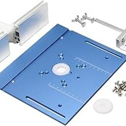 C8 Engraving Hine Inverted Plate Set Aluminum Alloy Milling Surface Plate with Backrest and Push Ruler Carpentry Woodworking Accessory-16