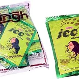 Singh Ice Henna | Mehandi | 100% Natural, 150g x 6 Pouches-image-83