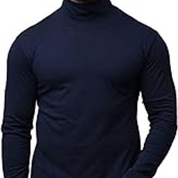 Men Wool Blend High-Neck Solid Sweater for Winters | Black High-Neck for Men-image-56