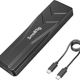 SmallRig M.2 SSD Enclosure NVME&SATA Dual-Protocol Enclosure SD-01 for Mac, Windows Linux, USB 3.1 Gen2 10Gbps, Compatible with Camera, Computer, Mobile Phones, Game Consoles - 3479-26