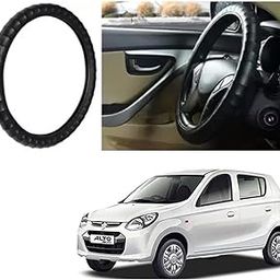 Anti Skid Hand Stitched Car Steering Wheel Cover for Maruti New Alto 800-22
