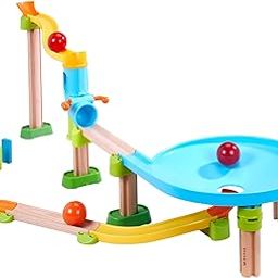 HABA Kullerbü 306704 Marble Run Ball Jam First Basic Packs from 2 Years Made in Germany, Colourful-image-26