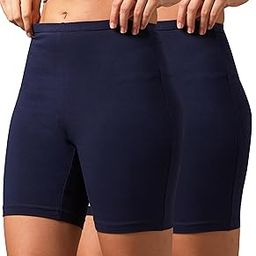High Coverage Premium Cotton Spandex Mid Waist Elastane Stretch Shorties - Gym -Cycling Shorts/Tights for Women-picture-16