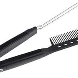 Enakshi® 2xHairdressing Straightener Hair Straighten Brush Pocket Comb Clamp Black|Health & Beauty | Hair Care & Styling | Brushes & Combs-image-44
