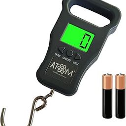 ATOM Electronic Digital Hanging Scale With Stainless Steel Hook. | Portable Scale for Luggage, Industrial & Fishing | With LCD Display | Capacity: 50Kg x 10gms | Atom A 312 Digital Hanging Scale-image-59