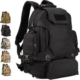 MERISHOPP 3-Way Tactical Rucksack Backpack Hiking Trekking Camping 40L Black|Sporting Goods | Outdoor Sports | Camping & Hiking |Day Packs-picture-31
