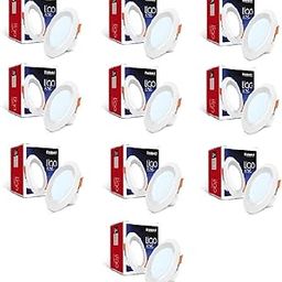 Goldmedal LIGO 9W LED Round with 3-inch Concealed Junction Box Downlight - Cool Daylight(6500K) | Pack of 10 | for Low Ceiling Areas |Cut-Out: Ø3 inch | 80 Lumens per Watt | for Indoor Application-14