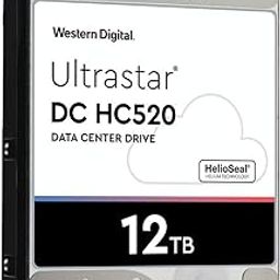 Western Digital 12TB Ultrastar DC HC520 SATA HDD - 7200 RPM Class, 256MB Cache, SATA 6 Gb/s, 3.5" (HUH721212ALE604)-image-22