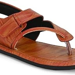 Tan Synthetic Men's Sandal-picture-16