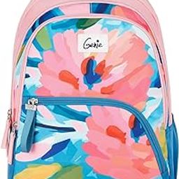 Ruby Green School Backpack For Girls |19 In-36 Ltr with Laptop Sleeve, Rain Cover and Three Compartments with Padded Shoulders |Best for Books,Stationery,Lunch Box & Essentials - Dark Green-image-11