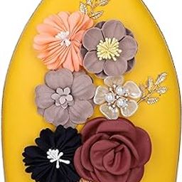 Women Handicraft Beautiful Round Box Clutch Bag Purse for Bridal, Casual, Wedding Bag for Women & Girls-image-19