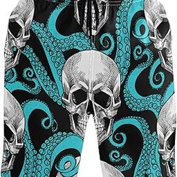 Ubervia Men Swim Trunks Swimming Beach Surfing Board Shorts Swimwear Quick Dry Mesh Lining Bathing Suits with Pockets-image-39
