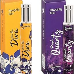 Naughty Girl Perfume for Women – Purple Quartz & Woo the Diva Luxury EDP Combo – Buy One Get One – Long-Lasting Fragrance – 30ml x 2 – Travel-Size Perfume Gift Set-11