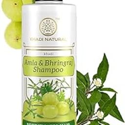 Khadi Natural Amla & Bhringraj Shampoo/Cleanser for Controlling Dandruff & Hair fall | Shampoo for Reducing Scalp Irritation| Suitable for All Hair Types, 650 ml-34