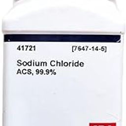 CHEMICAL POINT SRL Sodium Chloride Extrapure ACS, 99.9%, 500Gram, CAS 7647-14-5, Molecular Formula : NaCl, Storage: Room Temperature, Shelf Life: 60 Months, for laboratory and industrial use-image-25