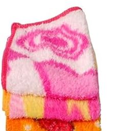 Soft Terry Towel Handkerchief Women Soft Cotton Hankies Ladies hanky set of 6 design and color random-31