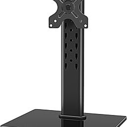 MOUNTUP Monitor Stand for Desk, Freestanding Monitor Mount Fits 13-32 inch Screen up to 22 lbs, Screen Stand with Swivel, Height, Rotation Adjustment, VESA Mount 100 x 100mm, 75 x 75mm-31