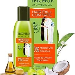 Trichup Ayurvedic Hair Fall Control Oil | No Mineral & Paraben- Pack of 3 x 200ml-10