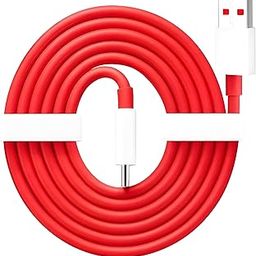 mifaso Original 65W Dash Warp Charge Cable, USB A to Type C Data Sync Fast Charging Cable for 13R/13s/13/CE 4 Lite/12/12R11,11R,10 Pro,10R,10T,9RT,9R,8R for All Type C Devices - 1 Meter, Red-22