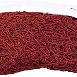 Badminton Net 610cmx76cm Replacement Net for Beach Games Pickleball Backyard Red-image-89