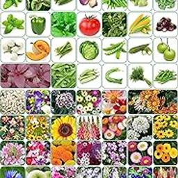 Aero Seeds 80 variety(40 flower and 40 vegetable) seeds combo pack with instruction manual.-image-46