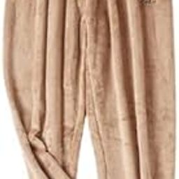 Girls Woolen Winter Warm Lower Track Pant Inside Fleece Pyjamas Plus Size (28 till 32) (KHAKI)-12