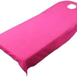 Spa Massage Treatment Bed Cover Rose Red-image-72