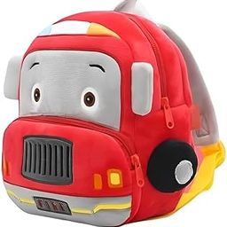 School Bag for Kids Boys and Girls, 14 Inch Small Backpack for Kid, 2-6 Year Old, Toddler, Unisex, Picnic, Casual, Travel, Birthday,Gift For Kids (Fire)-picture-3
