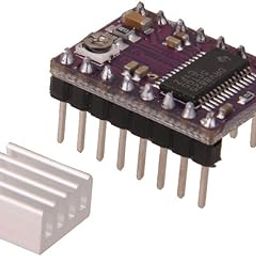 Drv8825 Plastic Stepstick Stepper Motor Driver Module With Heatsink For 3D Printer, multicolor (E_51000592)-19