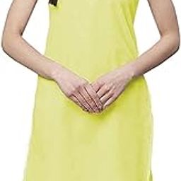 Lemon Yellow Cotton Plain Vests Top for Women,Women's Plain Vest,Ladies Non Stretchy Tank Top-picture-7