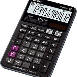 Casio JJ-120D Plus 300 Steps Check & Correct Desktop Calculator with On Display Indication of Active Constant (K)-image-46