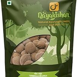 DAYAKISHAN Baheda Whole, Bibhitaki Sabut,Bahera Whole, Bheda Fruits,Terminalia Belerica,Beleric Myrobalan,Tanikaya, Used For Hair,Digestive Health, Pack of 1 (400 gm)-23
