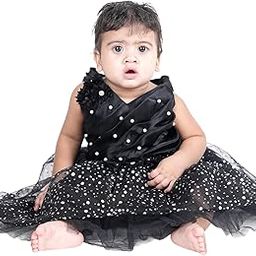 Sleeveless Round Neck Frock for Baby Girls (Style - BO2) Multicolour-image-98
