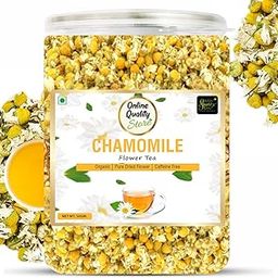 Online Quaity Store Organic Chamomile Flower Tea - 50g | Caffeine Free Herbal Tea | Sleep Tea & Stress Relief | 100% Natural Chamomile Flower Tea Leaves-image-51