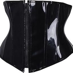 Women's Wasit Underbt Corset Btier Large (Waist 26-28inch) Black-image-85