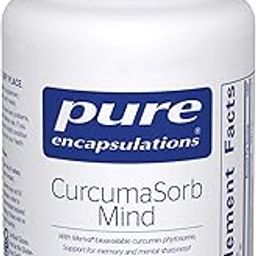 Pure Encapsulations - CurcumaSorb Mind - Hypoallergenic Blend with Curcumin and Polyphenols to Promote Mood, Memory and Mental Sharpness* - 60 Capsules-image-19
