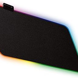 Zebronics Zeb-Blaze RGB Gaming Mouse Pad with Micro Weave Texture, 13 RGB Modes, Anti Slip Rubber Base (350x250mm)-14